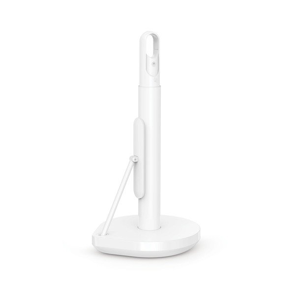 Бяла стоманена стойка за кухненски кърпи – simplehuman-image-2