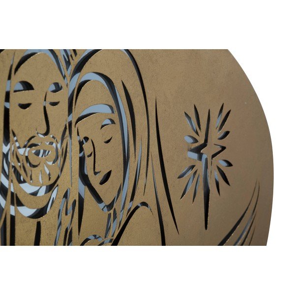 Декорация за стена в златист цвят Nativity - Mauro Ferretti-image-4