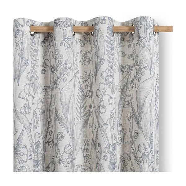 Светлосиво перде 135x250 cm Selvetia – Restilo