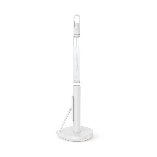 Бяла стоманена стойка за кухненски кърпи – simplehuman-image-3