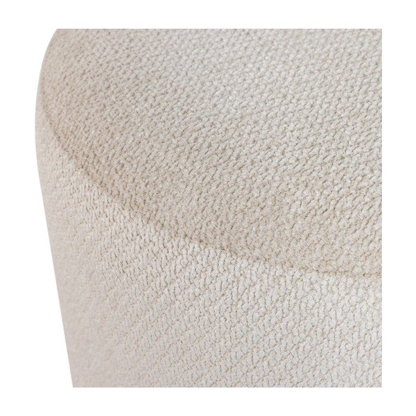 Бежова табуретка от прежда с примки от букле Islen – WOOOD-image-4