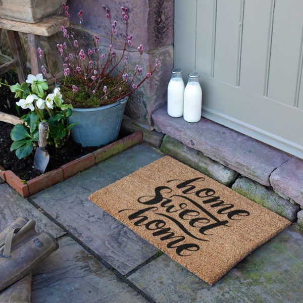 Изтривалка от кокосови влакна 40x60 cm Home Sweet Home – Artsy Doormats-image-4