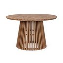 Кръгла градинска маса за хранене от масивна акация ø 120 cm Rodano – Bizzotto