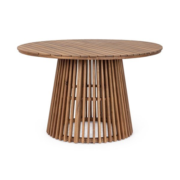 Кръгла градинска маса за хранене от масивна акация ø 120 cm Rodano – Bizzotto