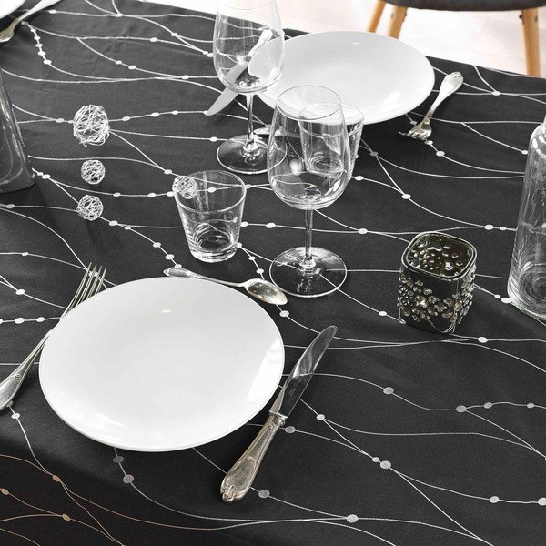 Покривка за маса от микрофибър 140x240 cm Firmament – douceur d'intérieur-image-1