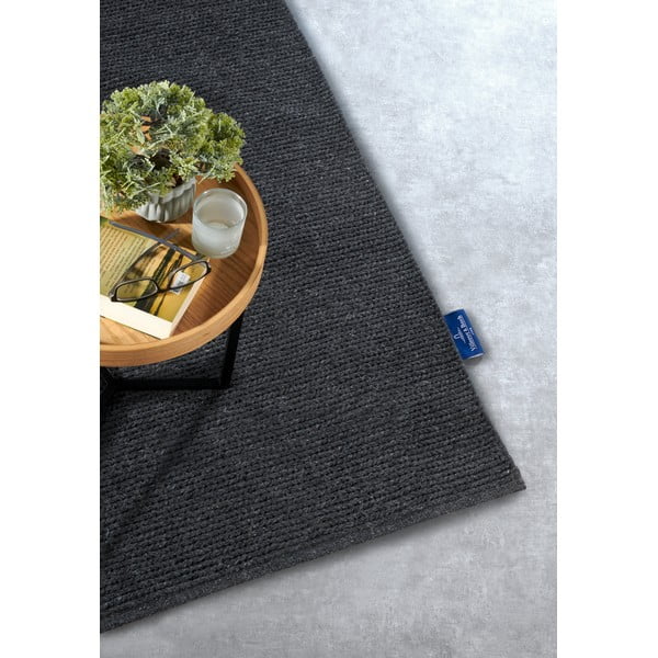 Тъмносива ръчно изработена вълнена пътека 80x200 cm Francois – Villeroy&Boch-image-2
