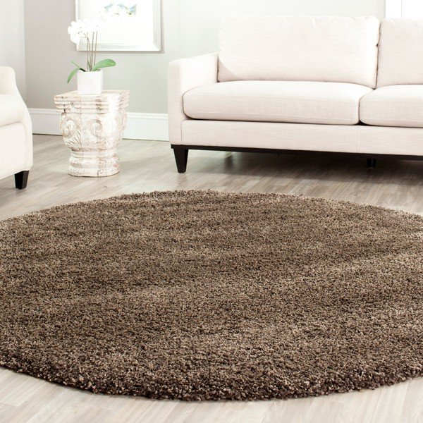 Koberec Safavieh Crosby Brown, ø 200 cm-image-1