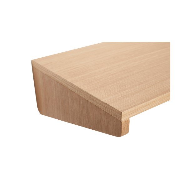 Стенно работна маса от масивен дъб 35x80 cm Folk – Hübsch-image-3