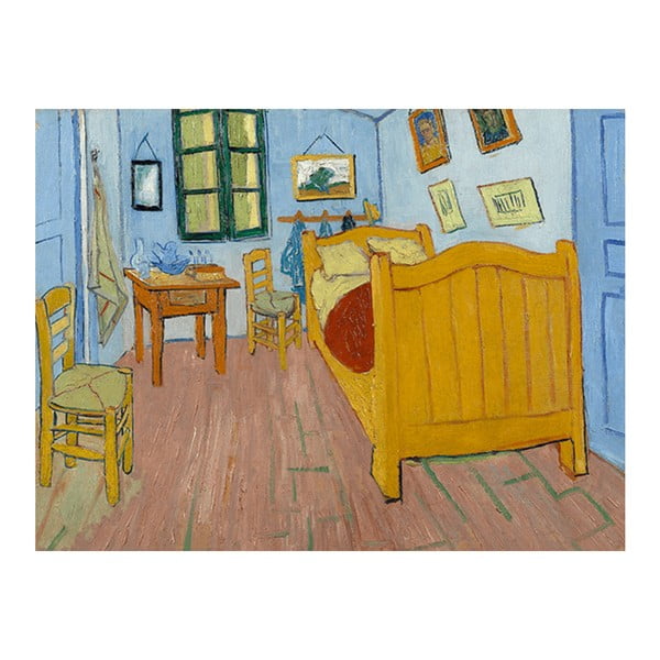 Репродукция на Винсент ван Гог - , 40 x 30 cm The Bedroom - Fedkolor
