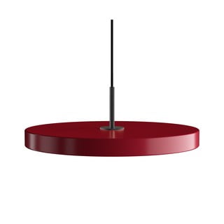 Червено LED висящо осветително тяло с метален абажур ø 43 cm Asteria Medium – UMAGE
