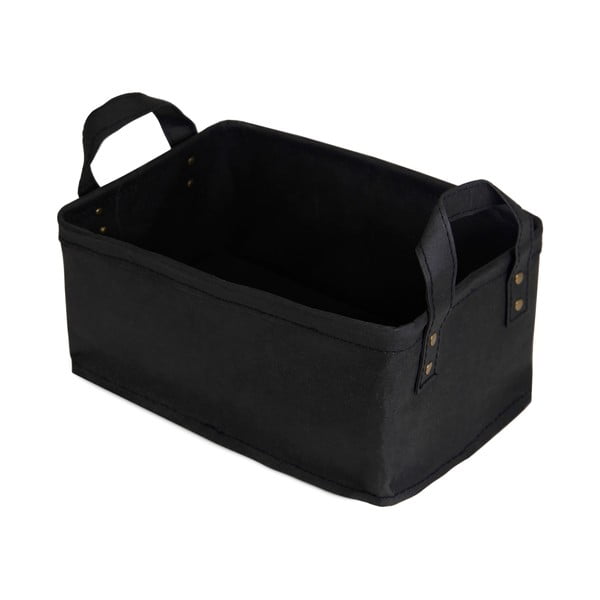 Черна кошница за съхранение, изработена от сурова целулоза Ecologik Ecologic - Compactor
