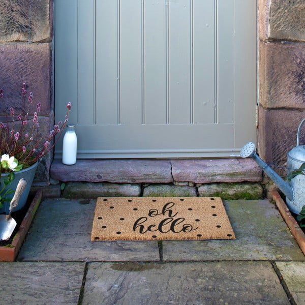 Изтривалка от кокосови влакна 40x60 cm Oh Hello – Artsy Doormats-image-4
