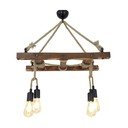 Кафяво висящо осветително тяло Halat – Opviq lights