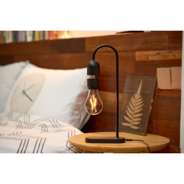 Черна настолна лампа (височина 36,5 cm) Evaro - Gingko-image-2