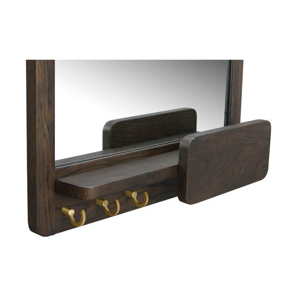 Огледало с дървена рамка 45x10 cm Inverness - Rowico-image-3