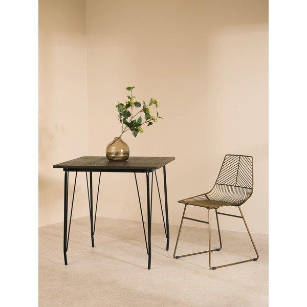 Метален трапезен стол в бронзов цвят District – Premier Housewares-image-3
