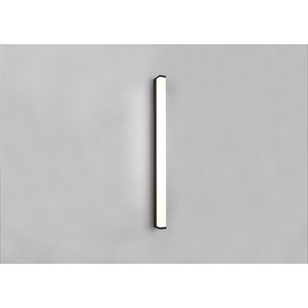 Матово черно LED осветление за стена (дължина 80 см) Fabio - Trio-image-1