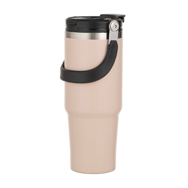 Бежова бутилка за пътуване бутилка  от неръждаема стомана 1 l Eco – Ladelle