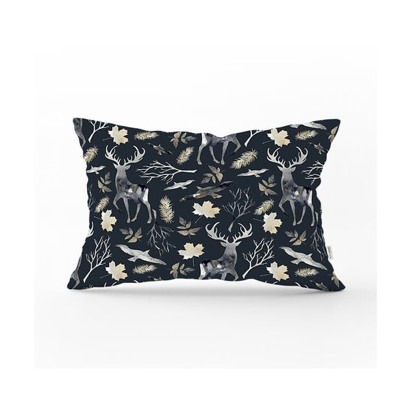 Коледна калъфка за възглавница Нощна гора, 35 x 55 cm - Minimalist Cushion Covers