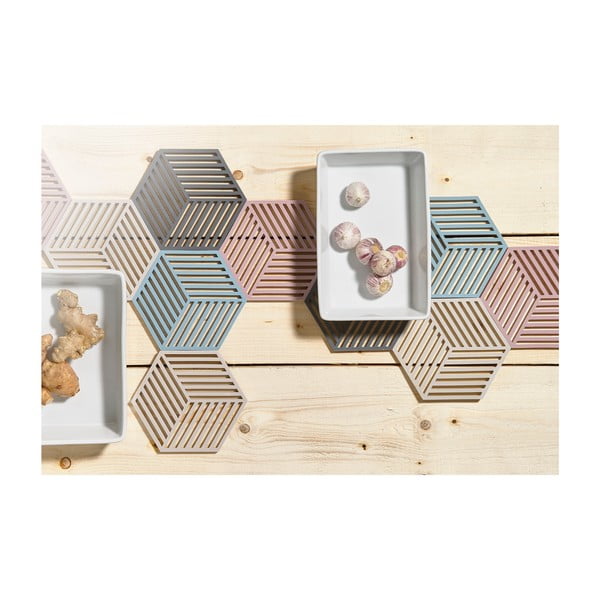 Силиконова подложка за тенджери 24x14 cm Hexagon - Zone-image-1