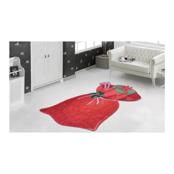 Коледна чанта с червен килим, 60 x 100 cm - Vitaus