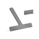 Сива стъргалка с държач 22 cm Ume – Zone