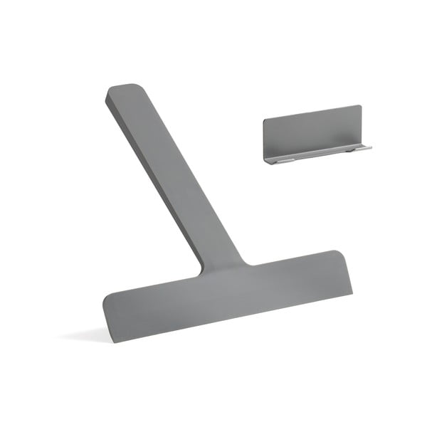 Сива стъргалка с държач 22 cm Ume – Zone