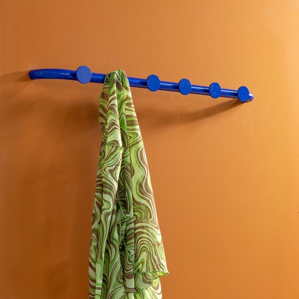 Синя метална стенна закачалка 75 cm Retro – Spinder Design-image-4