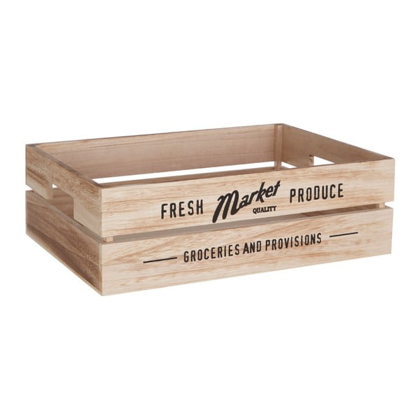 Дървена кутия за съхранение на зеленчуци Farmers Market, 28 x 38 cm - Premier Housewares