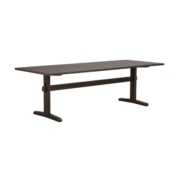 Сгъваема маса за хранене с плот от дъб 240x95 cm Westville - Rowico-image-2