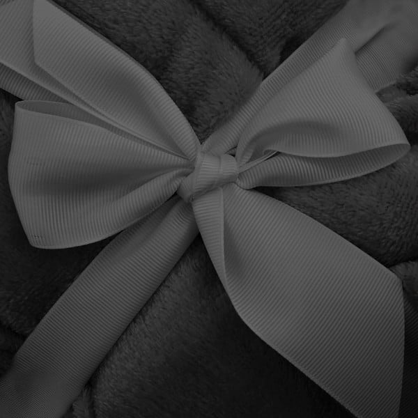 Тъмно сив унисекс халат от микрофибър, размер M Robby - DecoKing-image-1