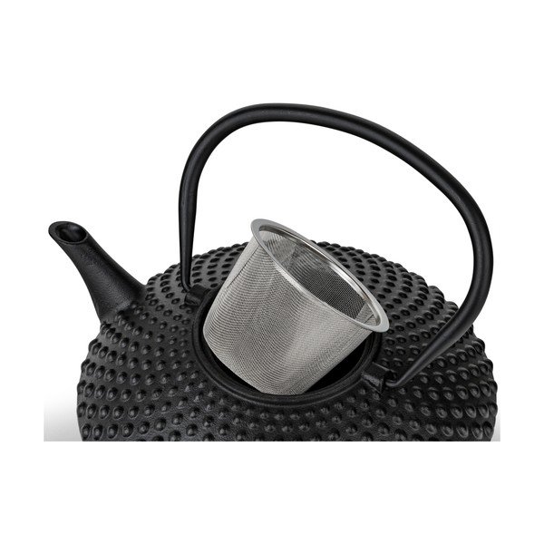 Черен чугунен чайник с цедка 1,25 l Xilin – Bredemeijer-image-4