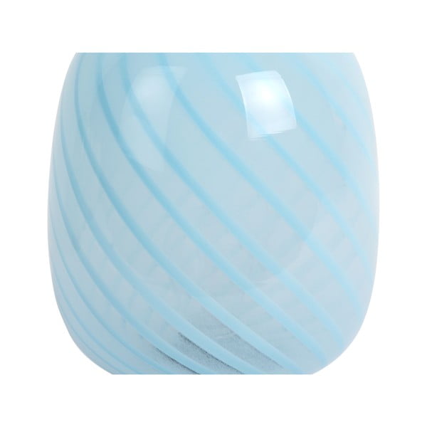 Светлосиня настолна лампа със стъклен абажур (височина 20 cm) Summer Globe – Leitmotiv-image-1