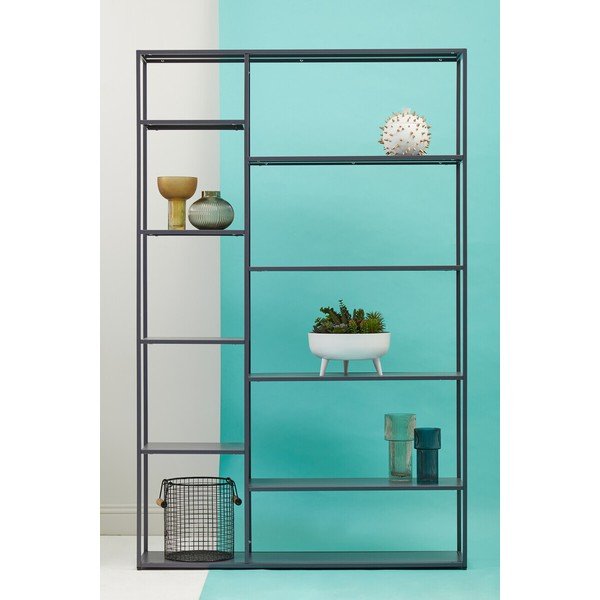 Сив стоманен стелаж 120x188x30 cm Acero – Premier Housewares-image-4