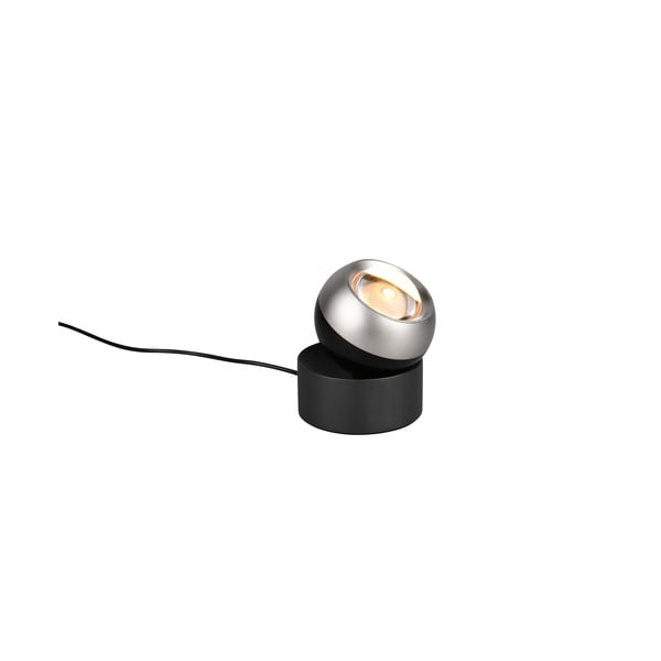 LED настолна лампа в черен и сребрист цвят (височина 14 cm) Orbit – Trio Select-image-2