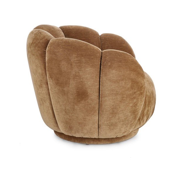 Кафяво кресло Tulip – Bizzotto-image-3