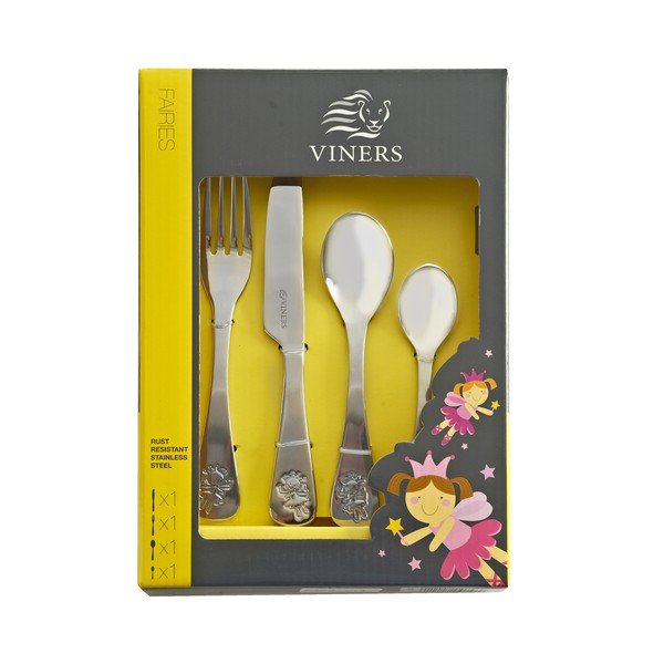 Dětský příbor Fairies, 4 ks-image-1