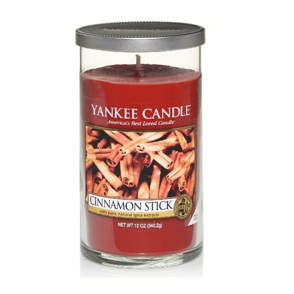 Vonná svíčka Yankee Candle Skořicová Tyčinka, doba hoření až 90 hodin