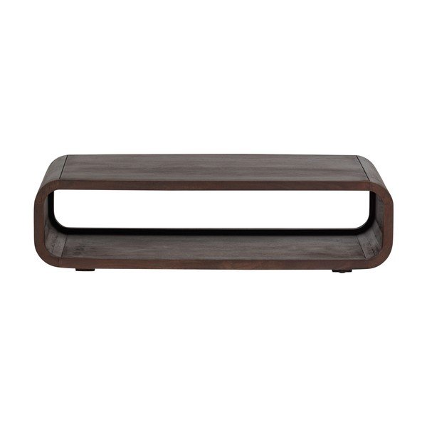 Масичка за кафе от масивно манго в тъмно естествен цвят 60x120 cm Kinu – WOOOD