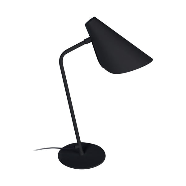 Черна настолна лампа , височина 45 cm Lisboa - SULION