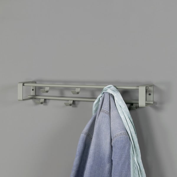 Сиво-зелена метална стенна закачалка 60 cm Rex – Spinder Design-image-4