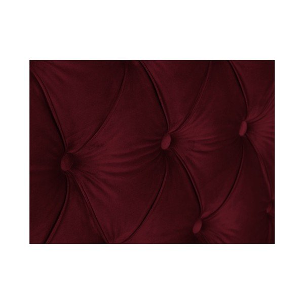 Červené čelo postele Mazzini Sofas Daisy, 140 x 120 cm-image-4