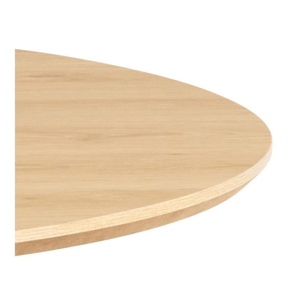 Кръгла трапезна маса с дъбов плот ø 120 cm Cadiz – Actona-image-3