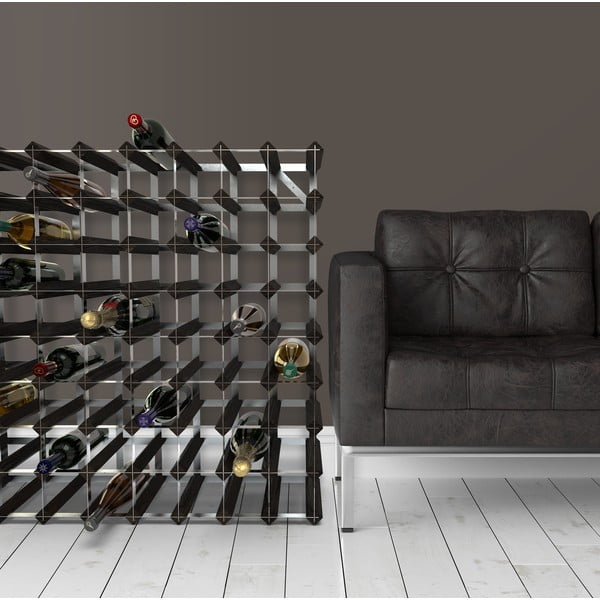 Стойка за вино от борова дървесина за 90 бутилки - RTA-image-1