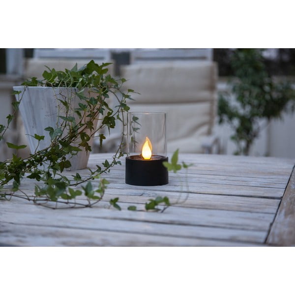 Черна LED външна светлинна декорация, височина 13,5 см Puloun - Star Trading-image-3