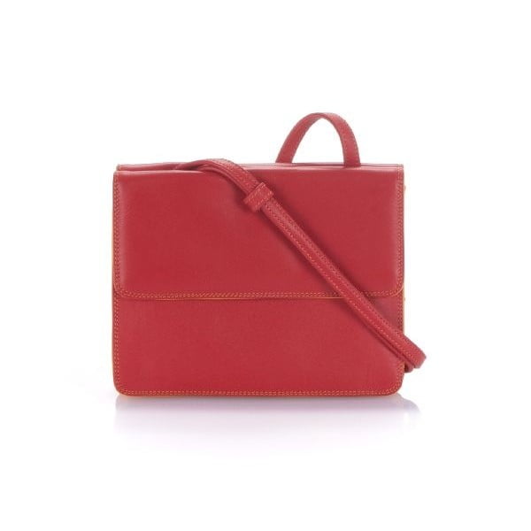 Kabelka Double Flap Red