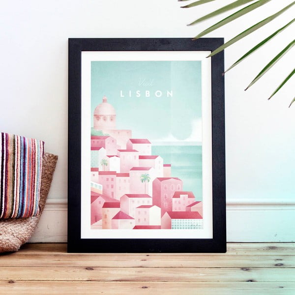 Плакат , 30 x 40 cm Lisbon - Travelposter-image-1