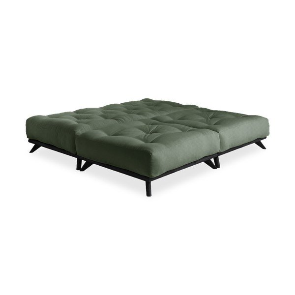 Диван Senza черен/маслиненозелен - Karup Design-image-4