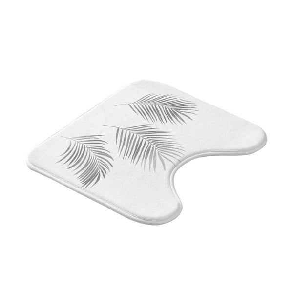 Бяло-сребрист килим за баня WC 45x45 cm Orbella – douceur d'intérieur-image-3