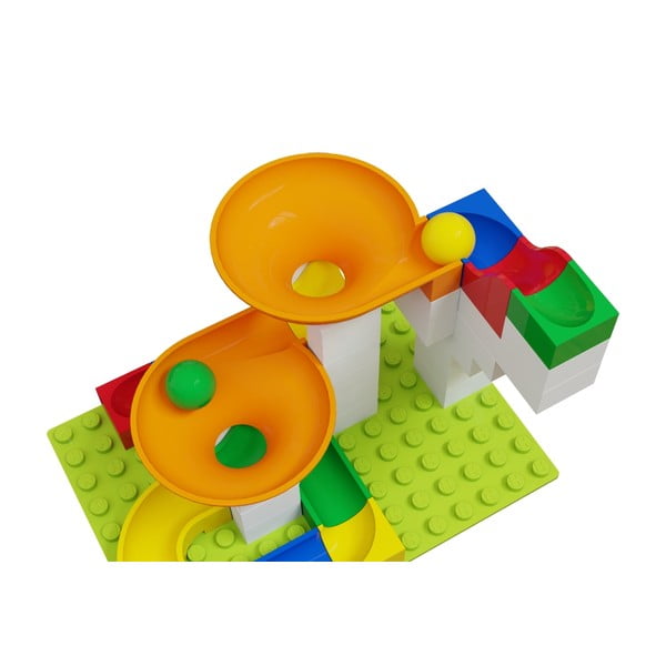 Комплект допълнителни части за писта за топчета , 44 бр. - Hubelino-image-4